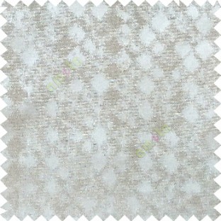 Light grey color solid texture finished surface texture gradients geometric dice shapes polyester main curtain